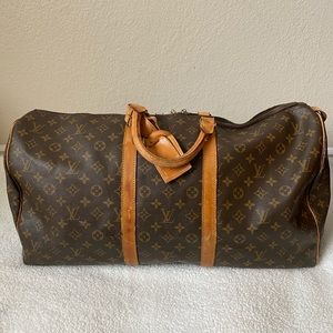100% Authentic Keepall travel bag 55